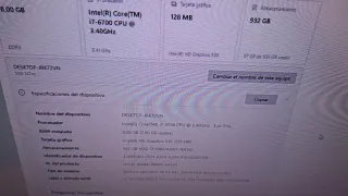 Ordenador HP i7 Blanco