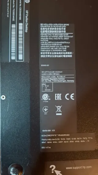 Ordenador HP i7 Blanco