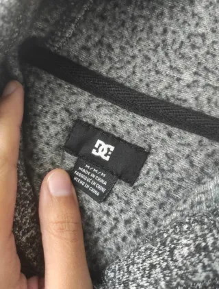 Sudadera DC Hombre Gris