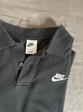 Polo Nike Negro Talla S