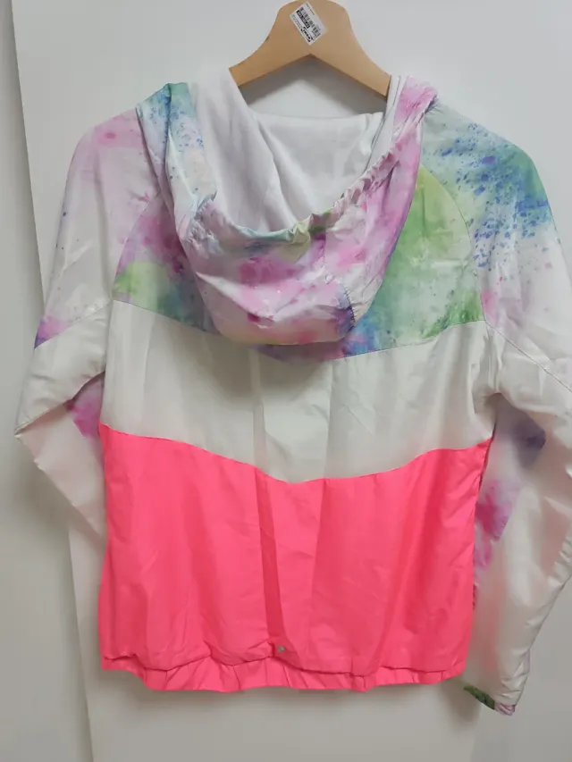 Cortavientos multicolor con cremallera