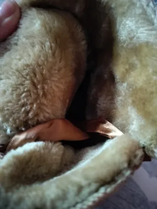 Botas camel forradas de pelo