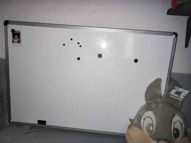 Tavola Bianca e Grigia Magnetica