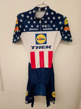 Completo ciclismo Santini Lidl Trek USA Nuovo
