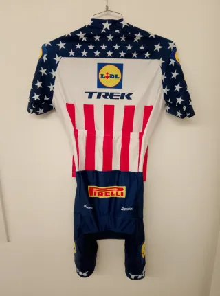 Completo ciclismo Santini Lidl Trek USA Nuovo
