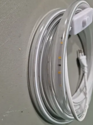 Tira LED 3m con enchufe y interruptor