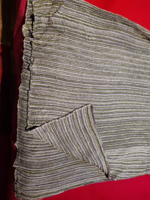 Polo largo gris plateado Sfera Collection