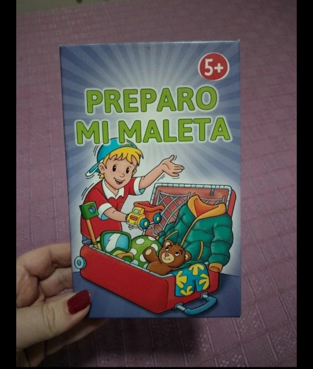 Juego Preparo mi maleta 5+