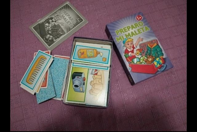 Juego Preparo mi maleta 5+