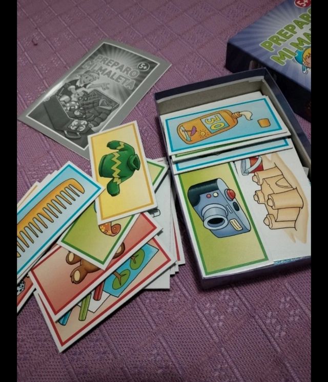 Juego Preparo mi maleta 5+