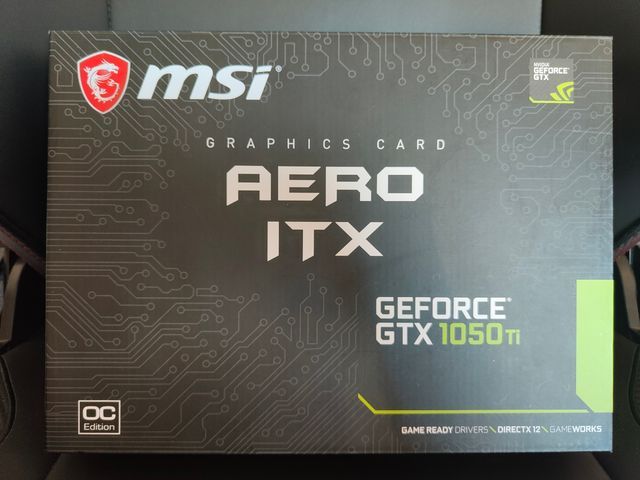 Nvidia Geforce GTX 1050 Ti 4GB con caja
