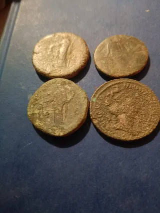 Lote 4 Monedas Romanas Antiguas