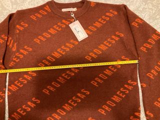 Jersey Dolores Promesas Marrón Talla M