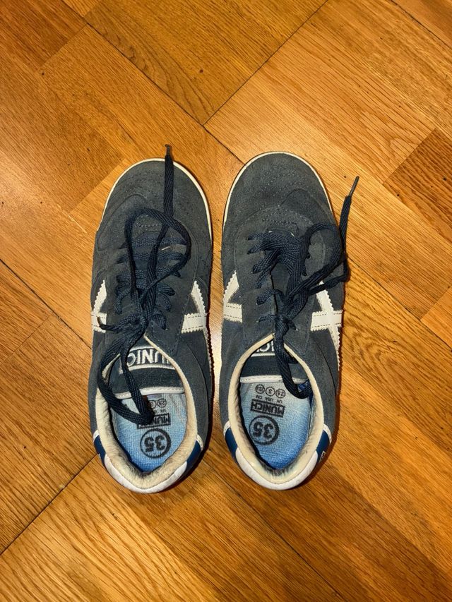 Zapatillas Munich Talla 35 Azul Marino