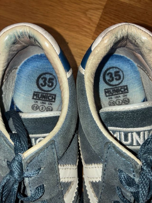 Zapatillas Munich Talla 35 Azul Marino