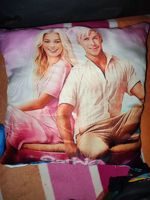 Cuscino decorativo Barbie Margot Robbie & Ryan Gosling