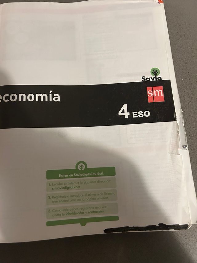 Economía. 4 ESO. Savia (Spanish Edition)