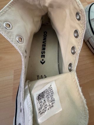 Converse Bota Beige/Blanco