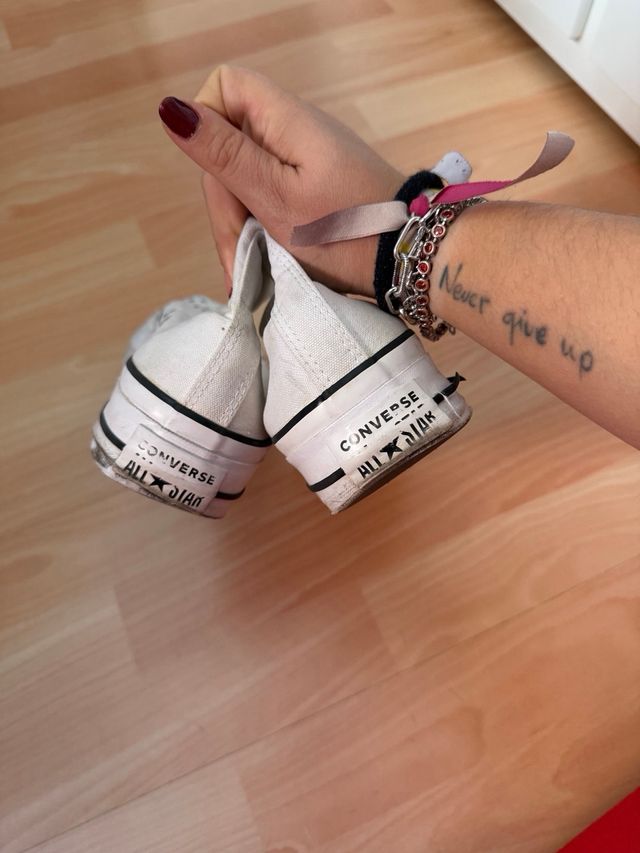 Converse Bota Beige/Blanco