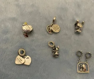 Charm Lilo Stitch Plata Pulsera Pandora o collar