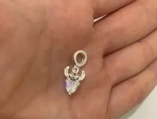 Charm Lilo Stitch Plata Pulsera Pandora o collar