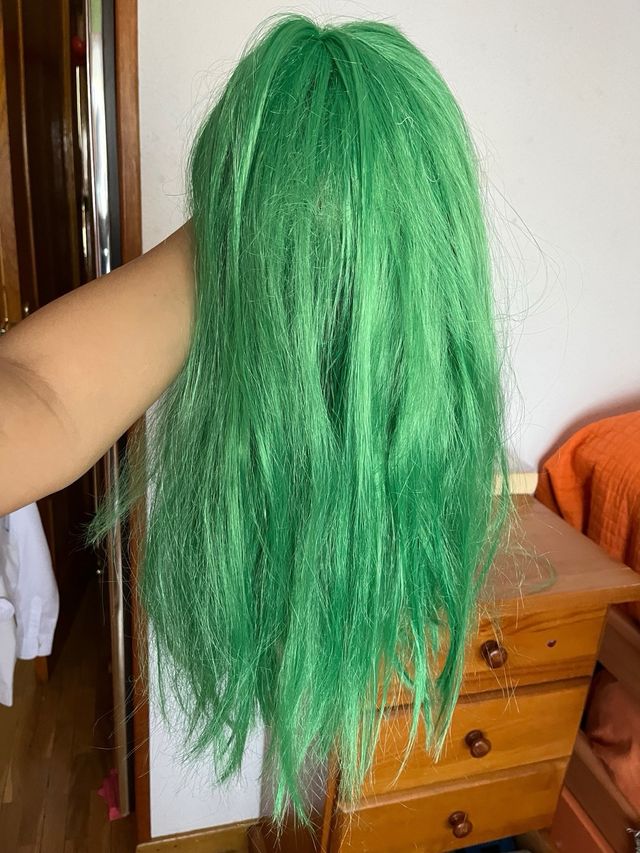 Peluca verde