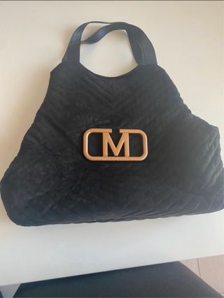 Borsa Marc Ellis nera trapuntata