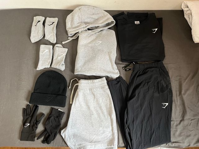 Lote Ropa Gymshark Talla S