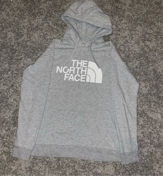 Sudadera The North Face gris mujer