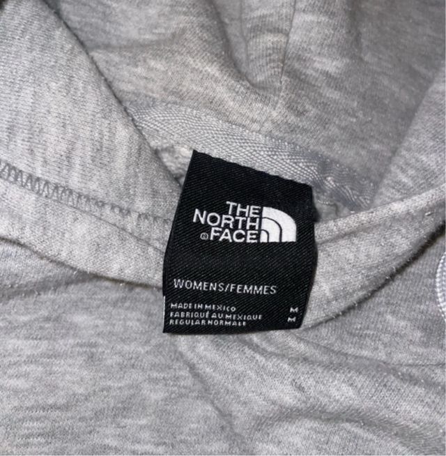 Sudadera The North Face gris mujer