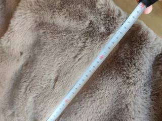 Chaquetón peluche reversible talla 48-50