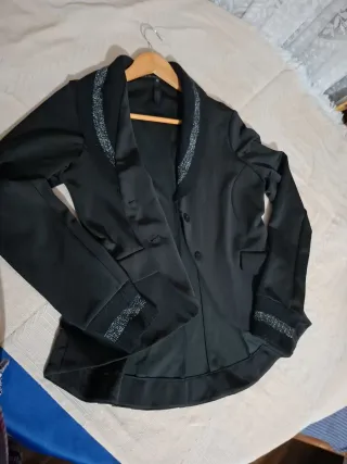 Americana negra talla S