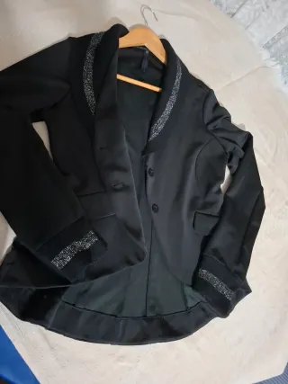 Americana negra talla S