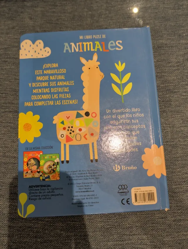 Libro Puzzle Animales