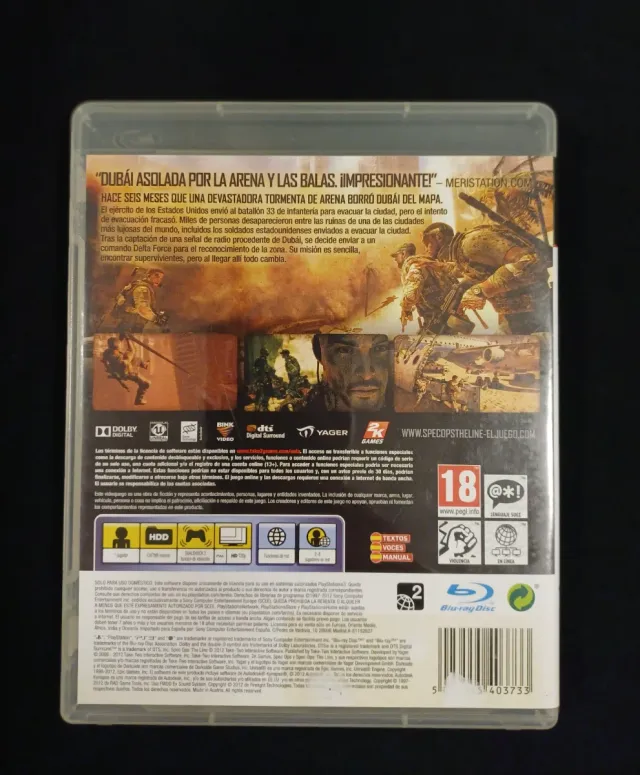 Spec Ops The Line PS3