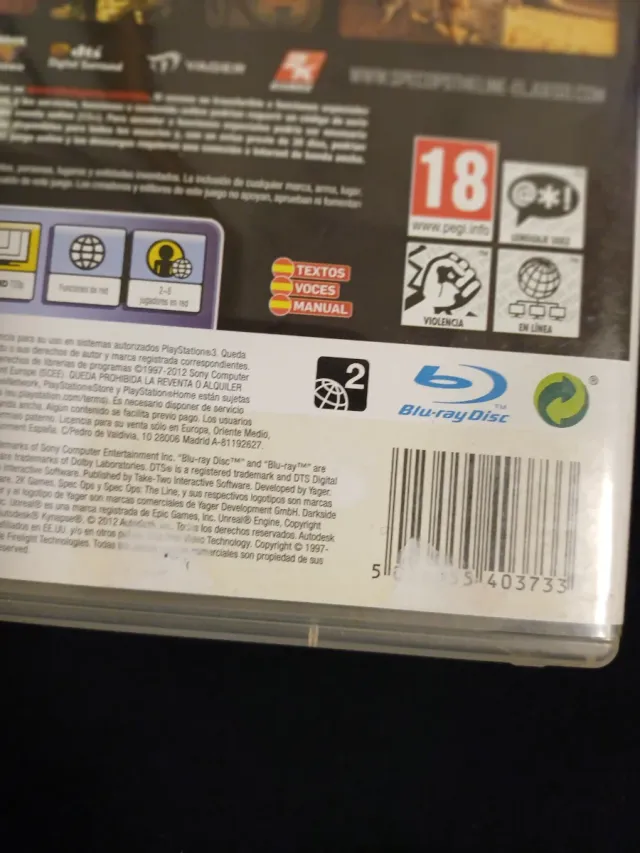 Spec Ops The Line PS3