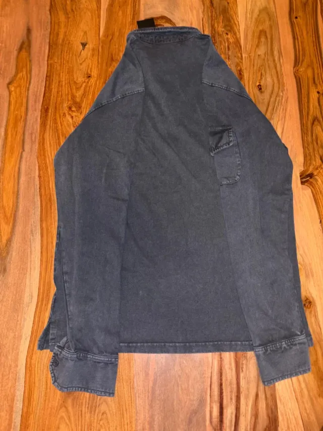 Polo largo WearingSVQ Talla M azulgrisaceo