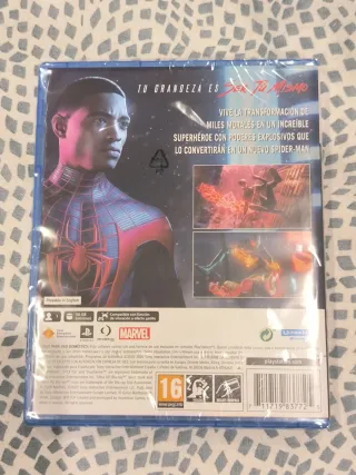 NUEVO Spiderman Miles Morales PS5