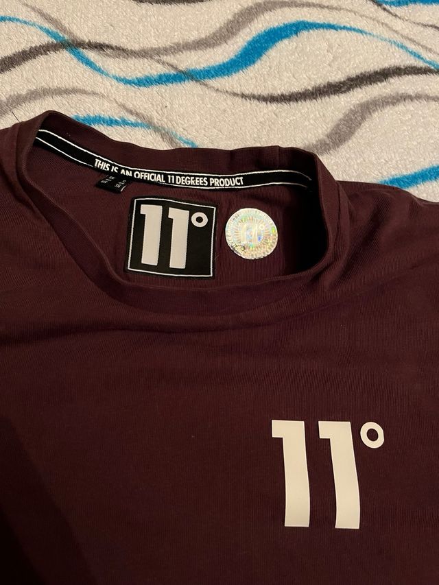 Camiseta 11 Degrees Talla S Roja