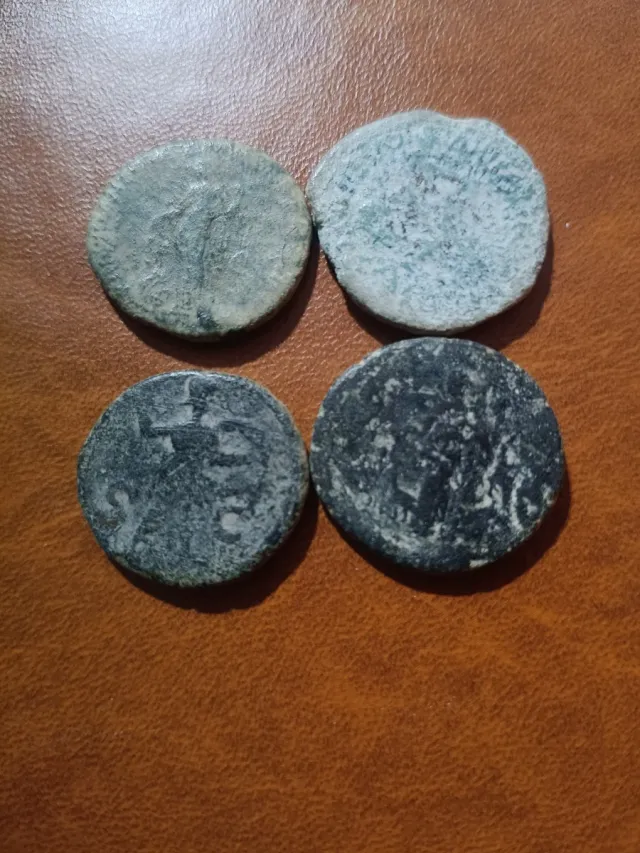 Lote 4 Monedas Romanas Antiguas