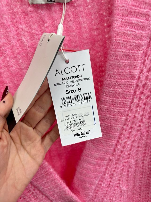 Cardigan donna Alcott rosa taglia S