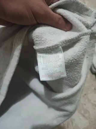 Felpa Nike 1/4 Zip Grigia Anni 2000