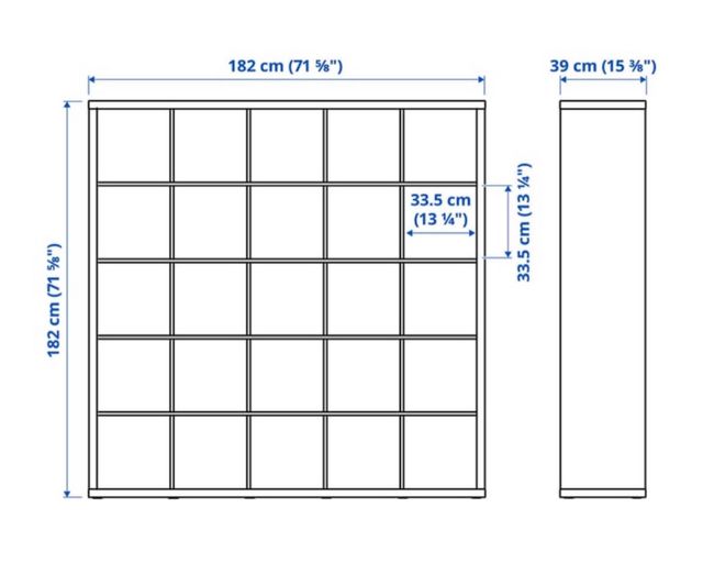 Estantería Kallax Ikea
