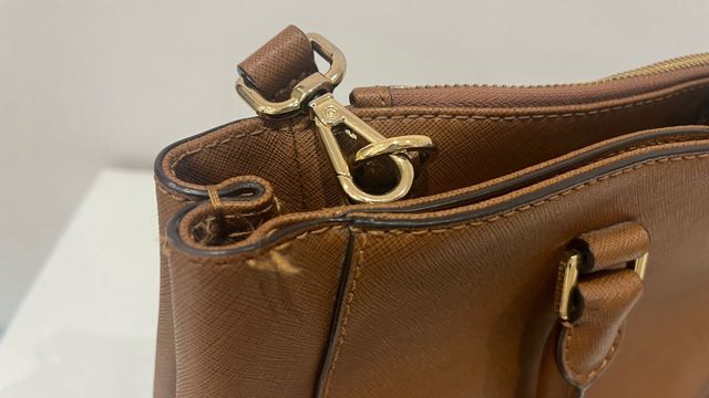 Bolso Michael Kors Marrón Dorado