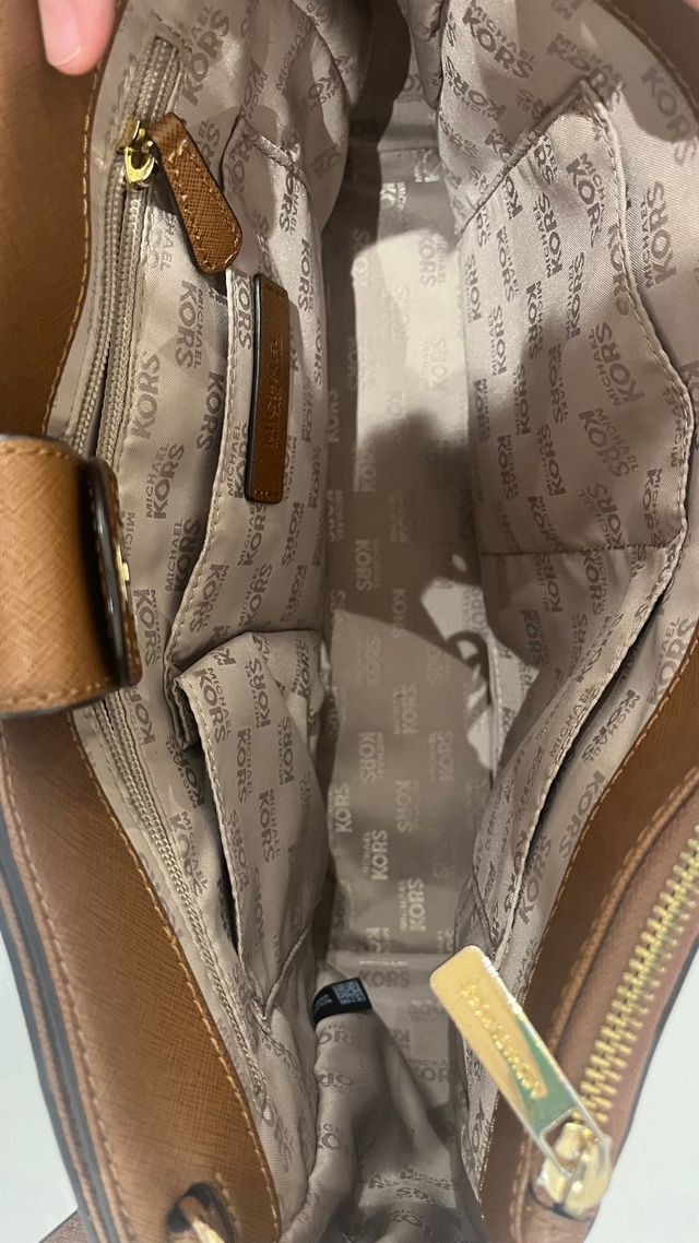 Bolso Michael Kors Marrón Dorado