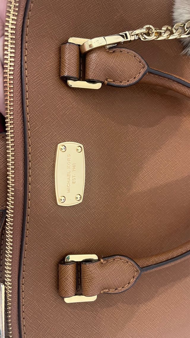 Bolso Michael Kors Marrón Dorado