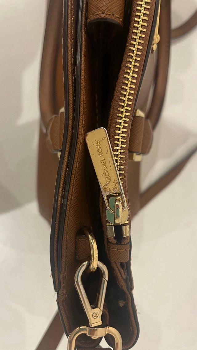 Bolso Michael Kors Marrón Dorado