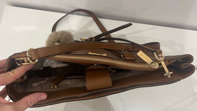 Bolso Michael Kors Marrón Dorado