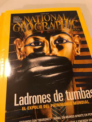 Revistas National Geographic 2016. 2 euros ejempla