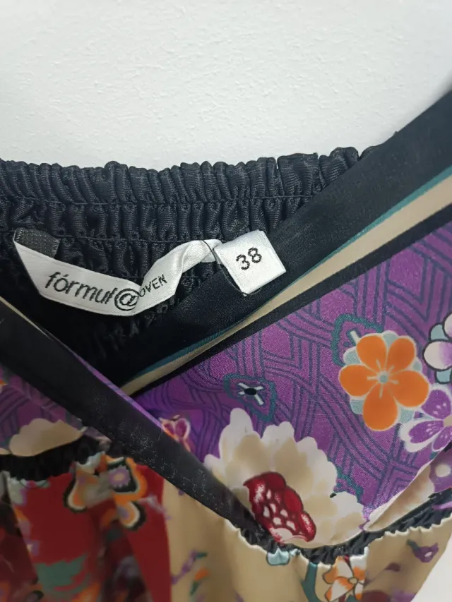 Vestido de verano estampado floral